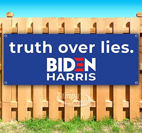 Biden Harris 2020 Banner 13 oz | Non-Fabric | Heavy-Duty Vinyl Single-Sided with Metal Grommets