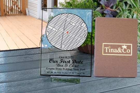 Miniatura 6 de Tina&Co Where it all Began Map, Where We First Met, Custom First Date Anniversary, Wedding Anniversary Map, Christmas Gifts, Valentines Day, Custom