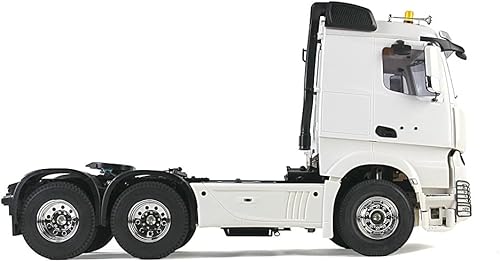 Miniatura 3 de 1/14 3Axles Low Top Rc Tractor Trailer Truck Kit Motor para DIY Modelo