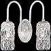 Classic Lighting 1082 AW RO Cascade, Crystal, Sconce/WallBracket, Antique White