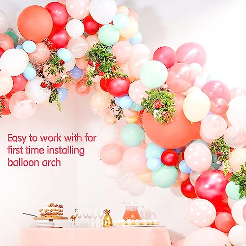 Image of Balloon Arch Kit With Strip, 200 Glue Dots, 32.8Ft Tape for Birthday, Graduation, Wedding, Baby Shower Wall Decorations