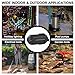 AFFLAT [2-Pack] Upgraded Outdoor Extension Cord Safety Cover, IP44 Waterproof Box and Safety Housing, Adjustable Dividers, Perfect for Power Tools, Holiday Decorative Lights, Plugs and More, Black