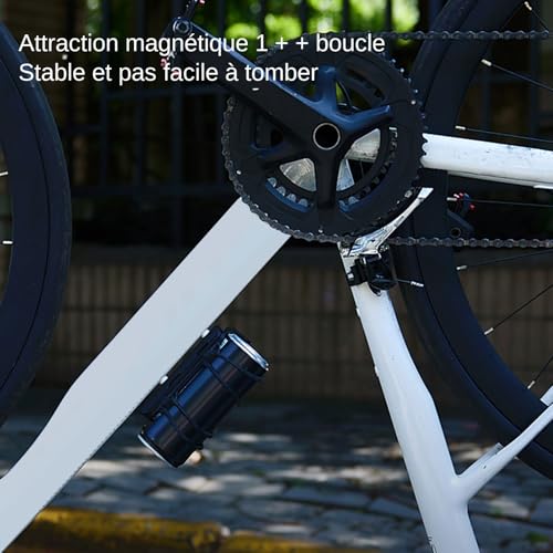 Support pour bouteille d'eau de vélo à libération rapide et sangles ajustables - 5