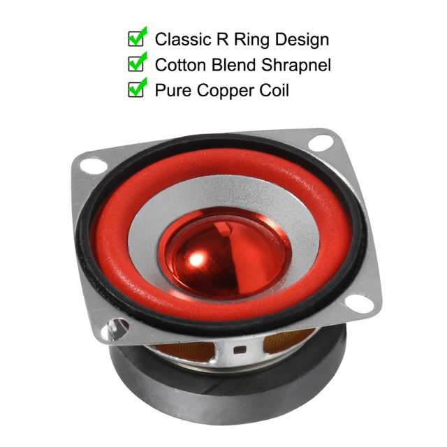 Amazon.com: ACEIRMC 4pcs 4Ohm 5W Full Range Audio Speaker Stereo