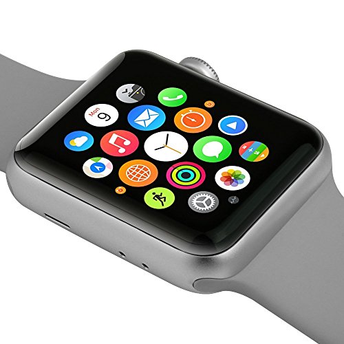 Skinomi Techskin [6-Pack] Clear Screen Protector For Apple Watch (38Mm)(Apple Watch Nike+, Series 3/2/1 Compatible) [Full Coverage] Anti-Bubble Hd Tpu Film #TOP7