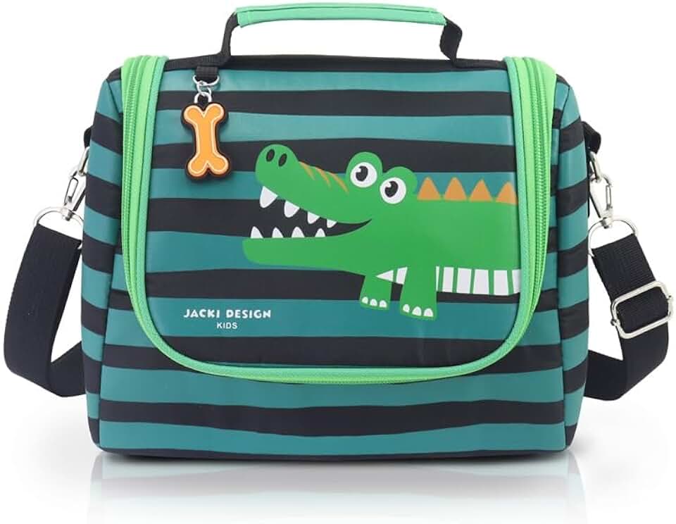 Lancheira Térmica Infantil 6950ml Jacki Design - Pimpolhos (Verde)