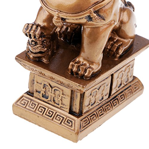 Perfk Un di Statue Cinesi in Resina Shui in Stile