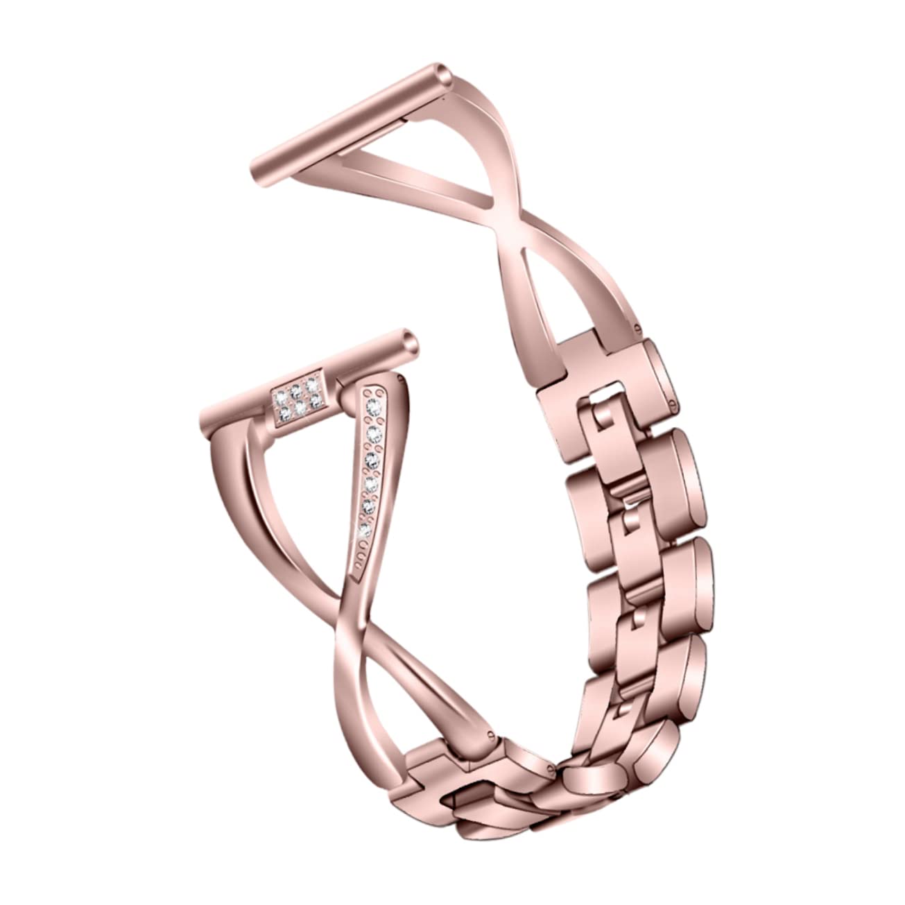 Uonlytech 3pièces Bracelet De Montre Avec Pour Smartwatch Compatible Couleur Rose Élégant Et Confortable Pour Toutes Occasions