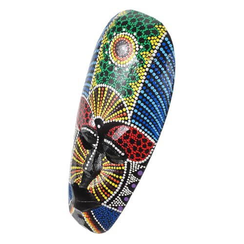 Yardwe De Madera Tallada Decoración De La Pared De Arte Africano Tiki Decoración De La Pared Máscaras Africanas Decoración De La Pared Madera Maciza Talla De Madera