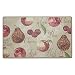 Chef Gear Elegant Fruit Anti-Fatigue Comfort Memory Foam Kitchen Chef Mat, 18 x 30"