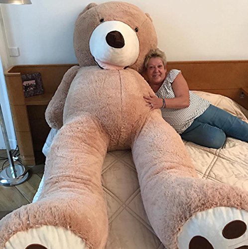 bananair Riesiger XXL-Teddybär (130 bis 340 cm), weich, perfekt für Geburtstag, Weihnachten, Spielzeug (340 cm) – Bild 4
