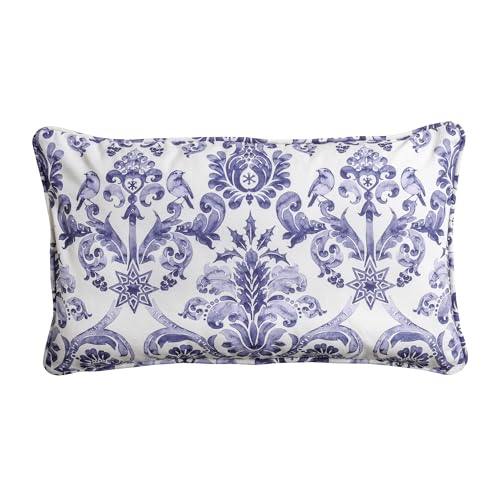 Maison d' Hermine Throw Pillow Covers 100% Cotton (12" x 20" - Pack of 1)