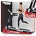 Miweba Sports elektrisches Laufband HT3000 - Incline bis 15% - Große Lauffläche - 3,5 PS - 16 km/h - 12 Laufprogramme - Tablet Halterung - Klappbar (Schwarz/Weiß)