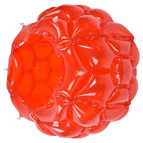 Boule à bulles gonflable en PVC de 23,6 pouces pour jeux de plein air en famille