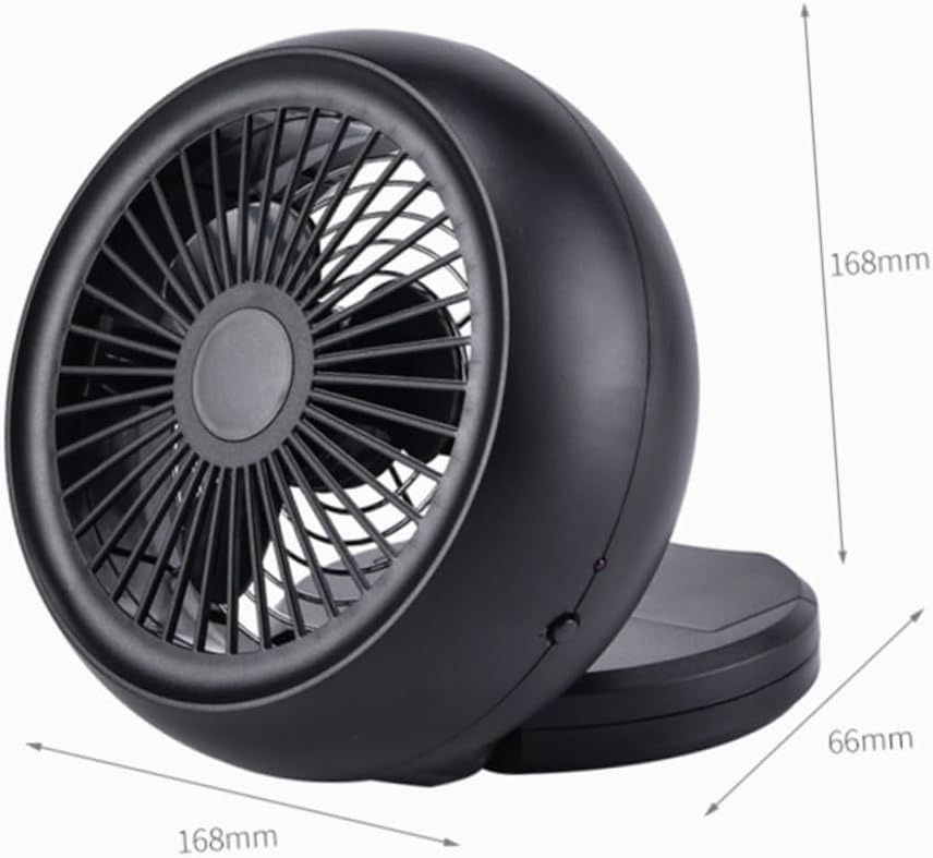 3pcs Usb Mini Fan Cooling Fan for Portable Usb Desktop Black for Travel and Student Parties