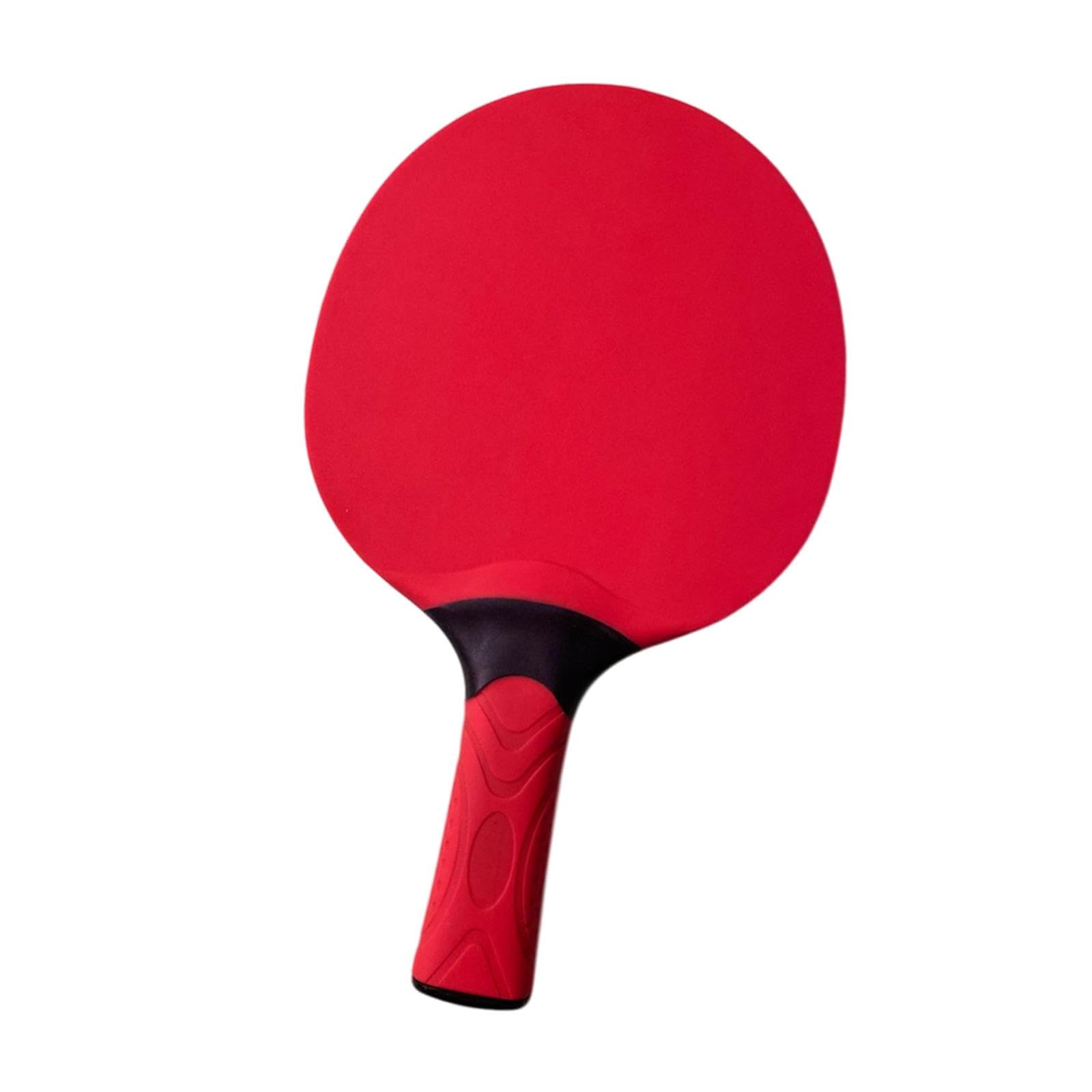 Vaveren Ping Pong Paddle,Table Tennis Racket,High Performance,Portable Table Tennis Paddle Professional for Beginners Casual Playing, red