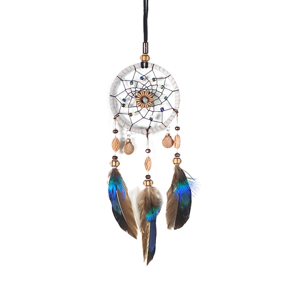 Demiawaking Dreamcatcher Auto Deko Feder Traumfänger handgefertigte American Indian Dream Catchers