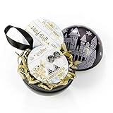 Adorno navidad Harry Potter con regalo set de pendientes