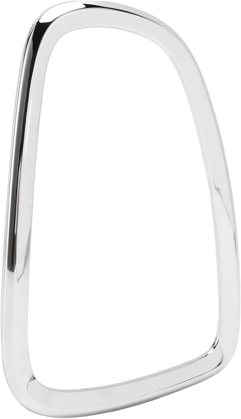 Aramox 2 Pcs Tail Light Cover Trim, ABS with Scratch Design, Fits for R56 R57 R58 R59 2007 to 2014 (Plated Color)