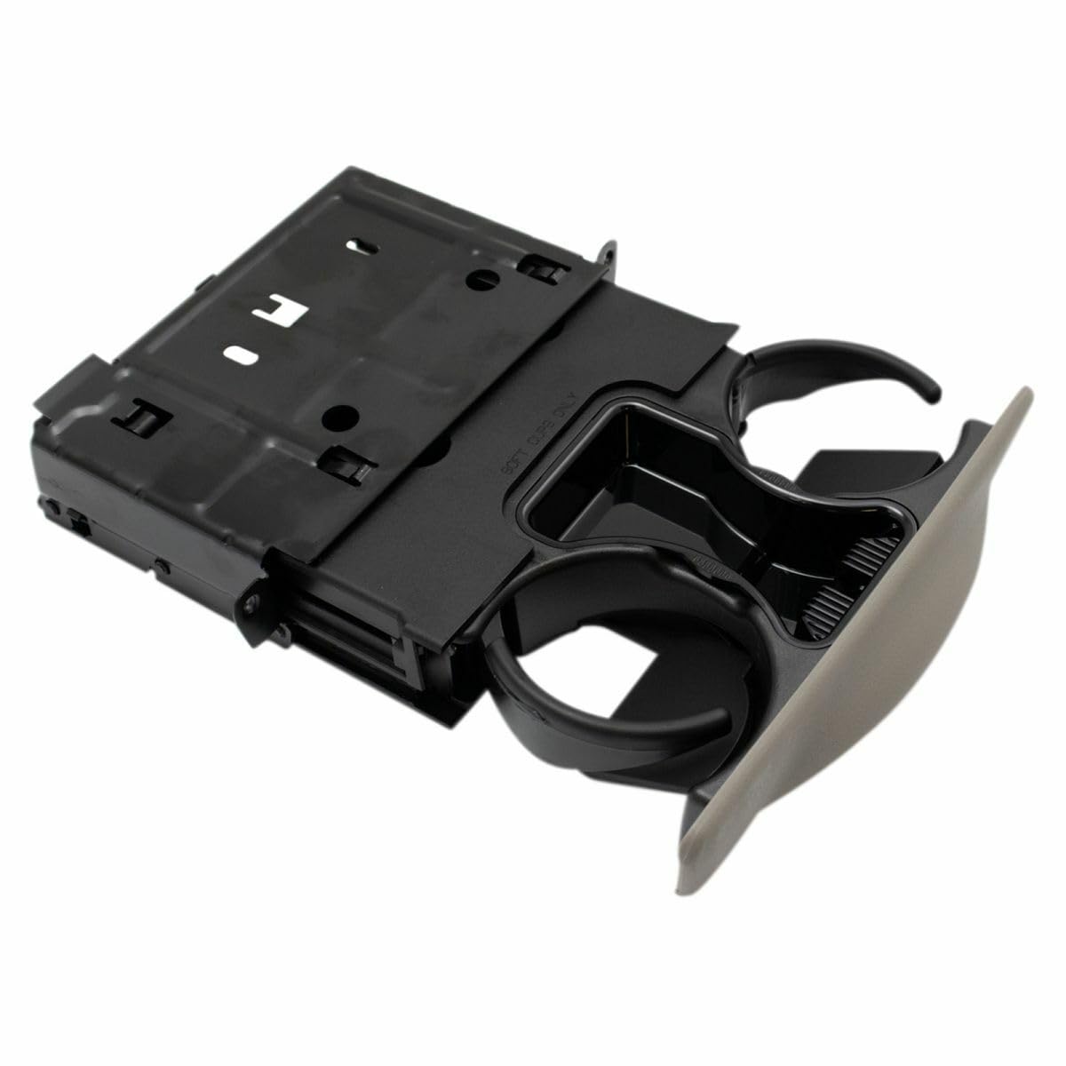 Hylorvin Front Dash Mounted Graphite Cup Holder Assembly for Excursion 03-05 for F250 SuperDuty 02-04 for F350 SuperDuty 02-04 for F450 SuperDuty 02-04 for F550 SuperDuty 02-04 Truck SUV
