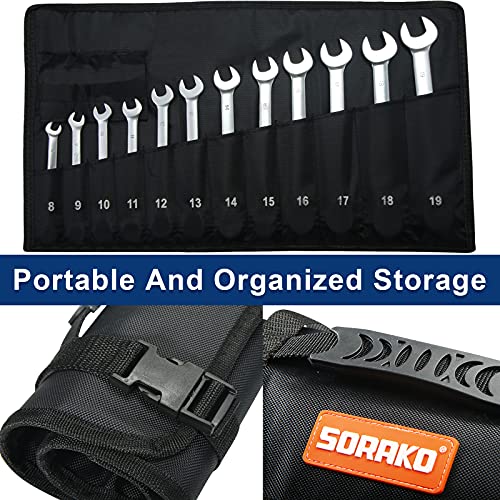 SORAKO Set di chiavi a cricco, 16 chiavi