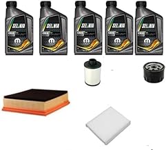 AOQ - Service Kit 4 Filters + 5 Litres Sel.WR 5W40 Oil Compatible with FT MULTIPLA 1.9 MULTIJET from 02.05>__
