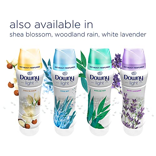 Image of Downy Light Laundry Scent Booster Beads for Washer, Ocean Mist, 26.5 oz, with No Heavy Perfumes, Use with Fabric Softener