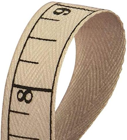 Tape Measure Printed Ribbon 5/8" X 10 Yards