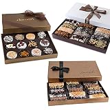 Barnett's Gourmet Chocolate Bundle, Cookies, Biscottis and Wafers, Food Gift Basket Ideas for Her Hi