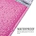 Fuxury Bubble Mailer, 6x9 Inch Bubble Mailers 25 Pack, Self-Seal Adhesive Padded Envelopes, Water Resistant Mailers, Shipping Envelopes for Packaging, Small Business, Mailing,Bulk Pink #0