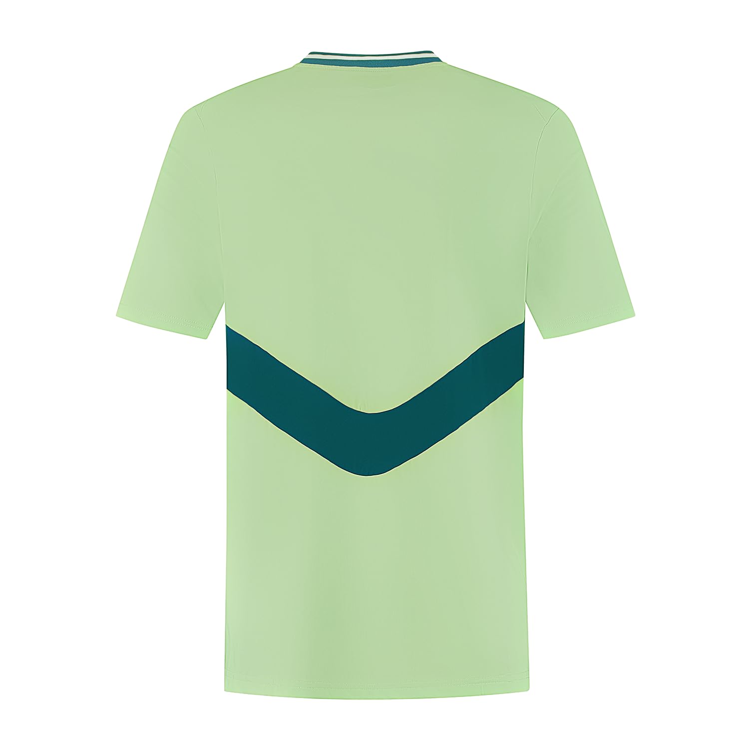 Départ Dunlop pour Hommes – Vert Clair/Épicéa ombragé | T-Shirt de Tennis de Performance/Padel