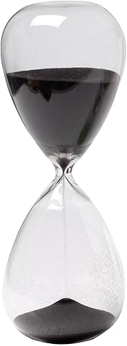 30min Reloj de Arena Arena Temporizador Negro 8