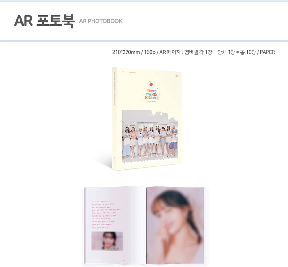 Amazon.co.jp: TWICE - [Happy TWICE & ONCE day!] AR フォトブック (6