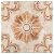 SOMERTILE Costa Arena Decor Fleur Encaustic 7-3/4" x 7-3/4" Ceramic Floor and Wall Tile (25 tiles/11.11 sqft.) (FEB8CAD3)