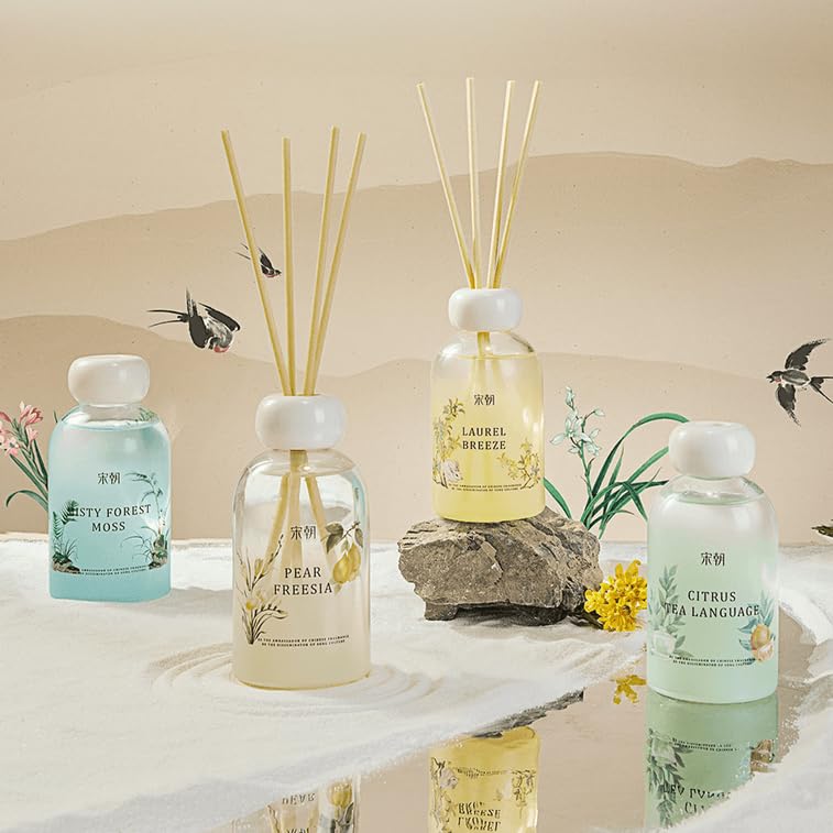 Difusor de varillas Song Chao aroma Moonlit Osmanthus 6.8 fl oz miniatura 2