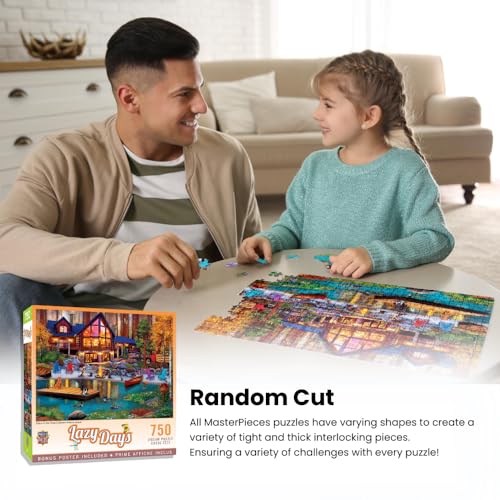 Image of MasterPieces Lazy Days Memories Jigsaw Puzzle, 750-Piece