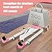 gihusrzx Split Machine, Leg Stretcher Split Machine for Flexibility Versatile, Machine Stretching Trainer for Flexibility, for Ballet, Ballet Dance, Cheerleading Dance, Gymnastics, Yoga Pink 1