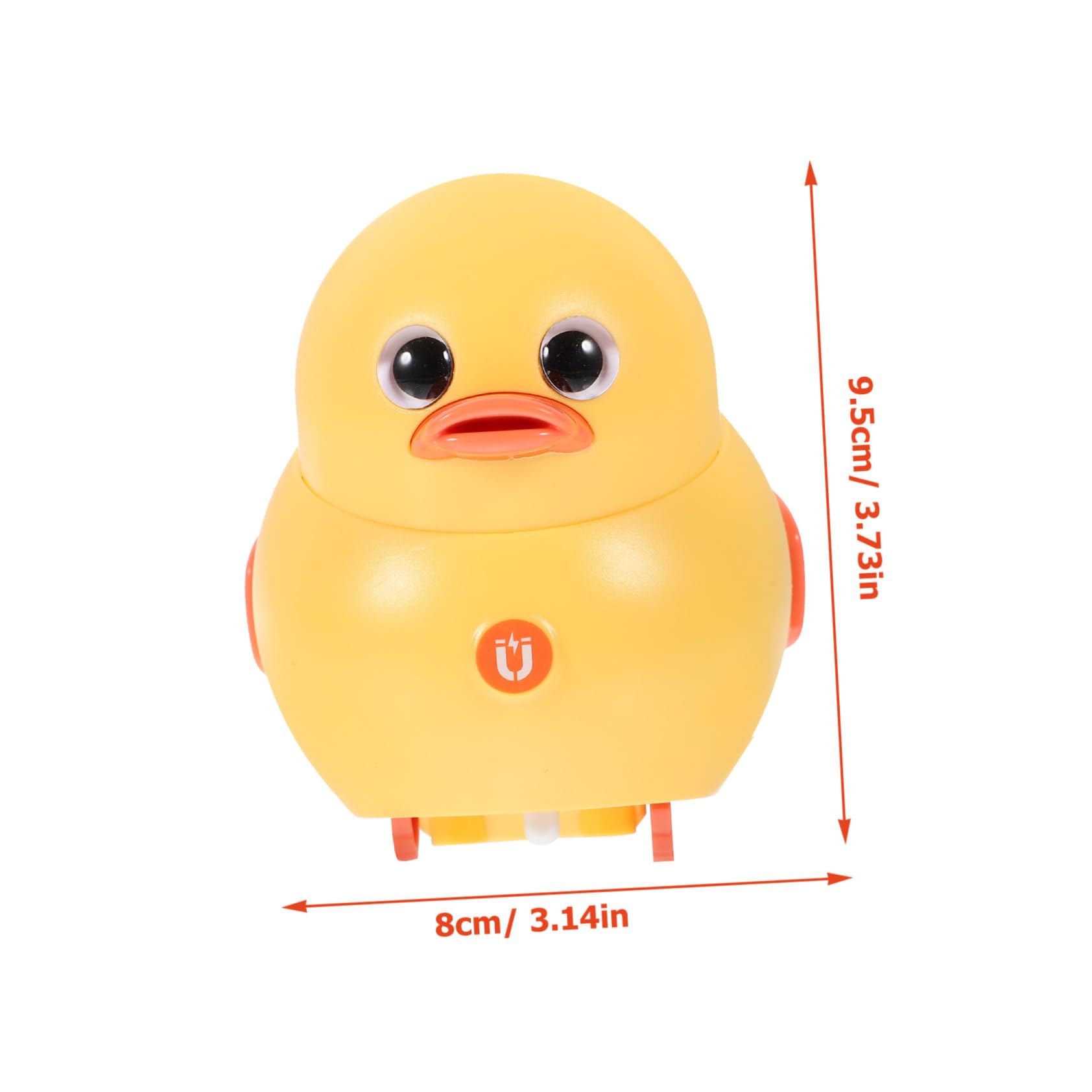 ERINGOGO Electric Quacker Calming Duck Swing for and Cartoon Ducks Develops Hand-Eye Coordination