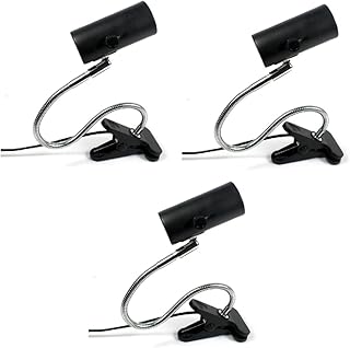 Balacoo Lâmpada De Braçadeira De Réptil Suporte De Lâmpada Uvb 3Pcs Suporte Para Répteis Suporte Para Lâmpada Uvb Luz De Clipe Original Suporte De Lâmpada De Réptil Lâmpadas UV