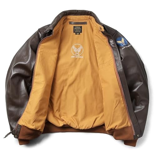 HOUSTON（ヒューストン）『フライトジャケット8173A-2（レザー）』