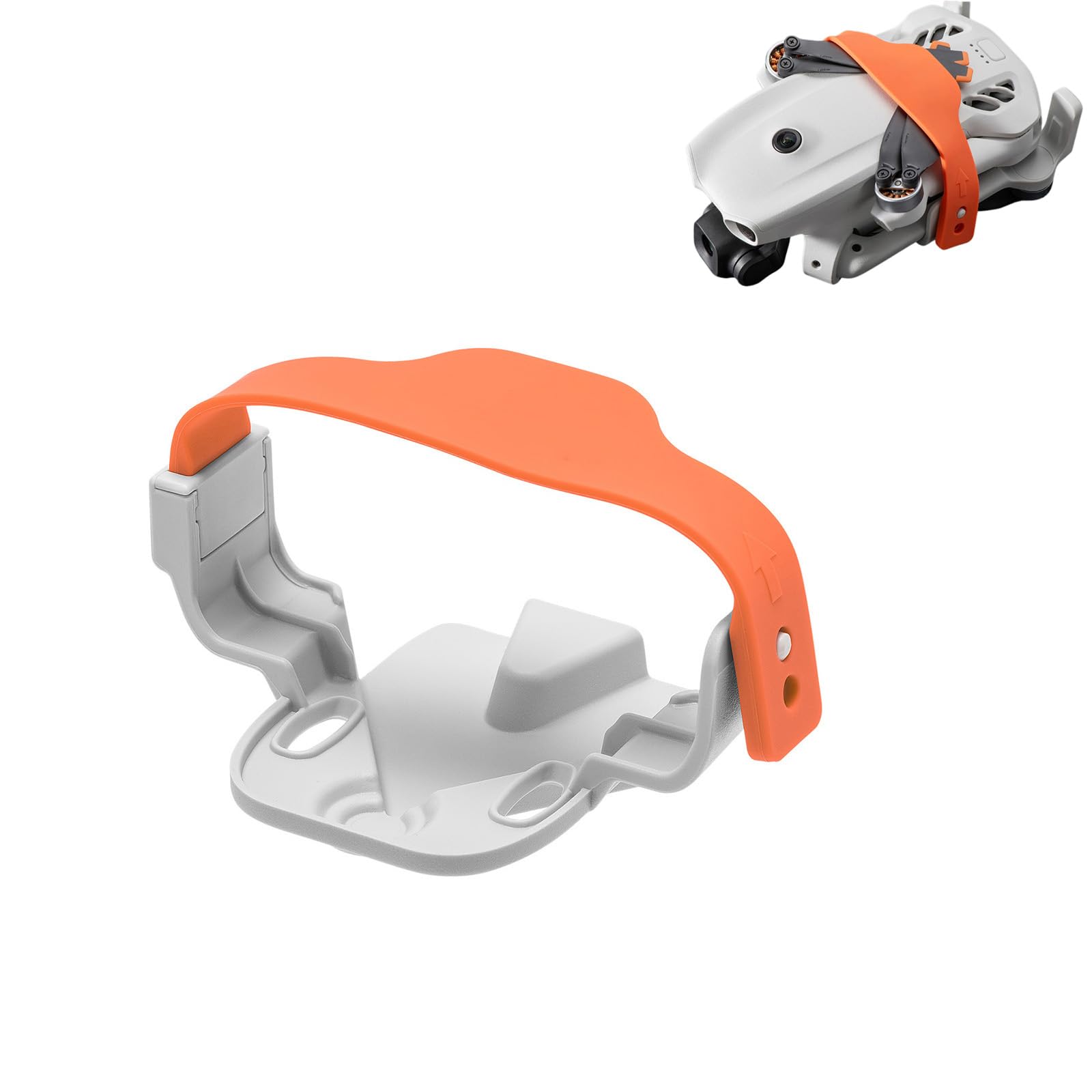 SZZCNOX Lito 1/X1 Propeller Holder, Prop Blade Strap Guard Protector Fixator Stabilizer for DJI Lito 1/X1 RC Drone Accessories (Orange)