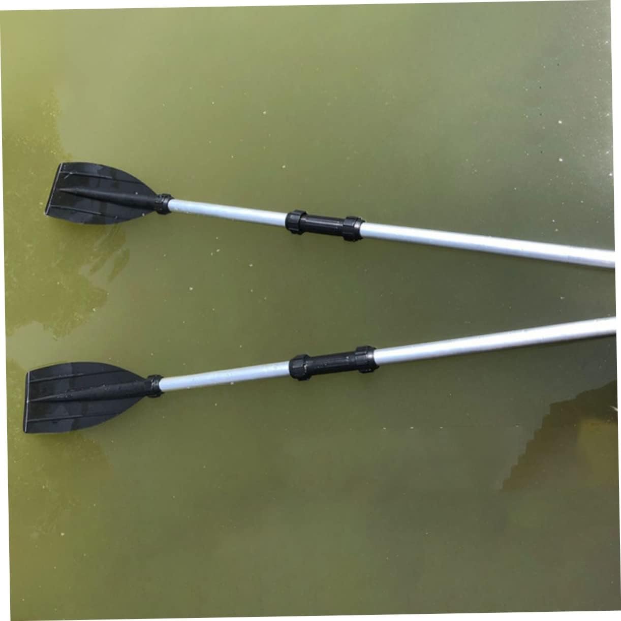 2pcs Aluminum Alloy Kayak Paddles for Water Sports Telescoping Design for Adults for Canoeing and Boating Activities