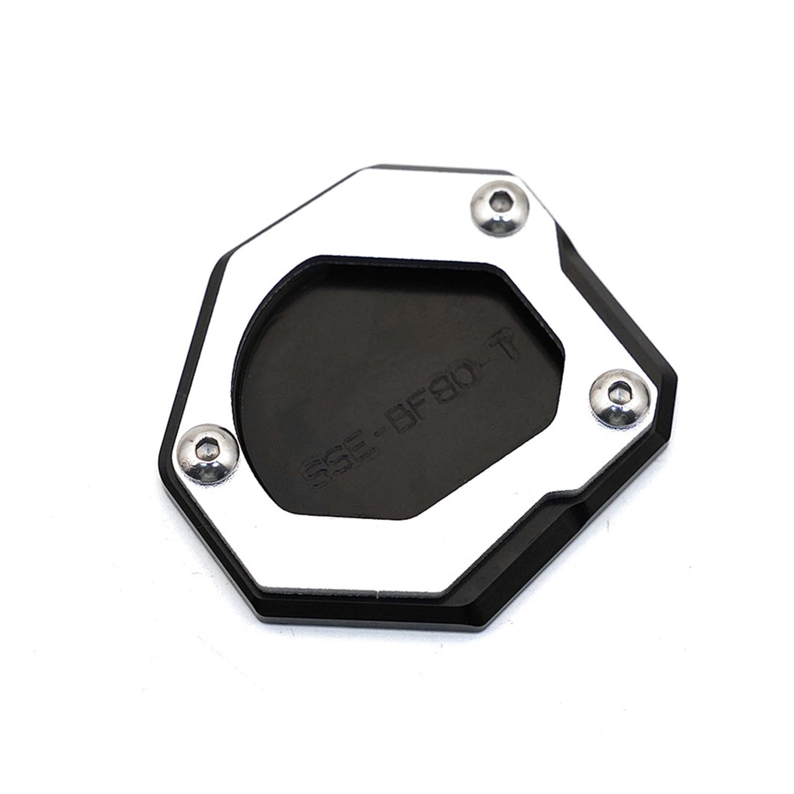 Agrandir plaque béquille F800GS extension en aluminium robuste pour moto 2010 2011