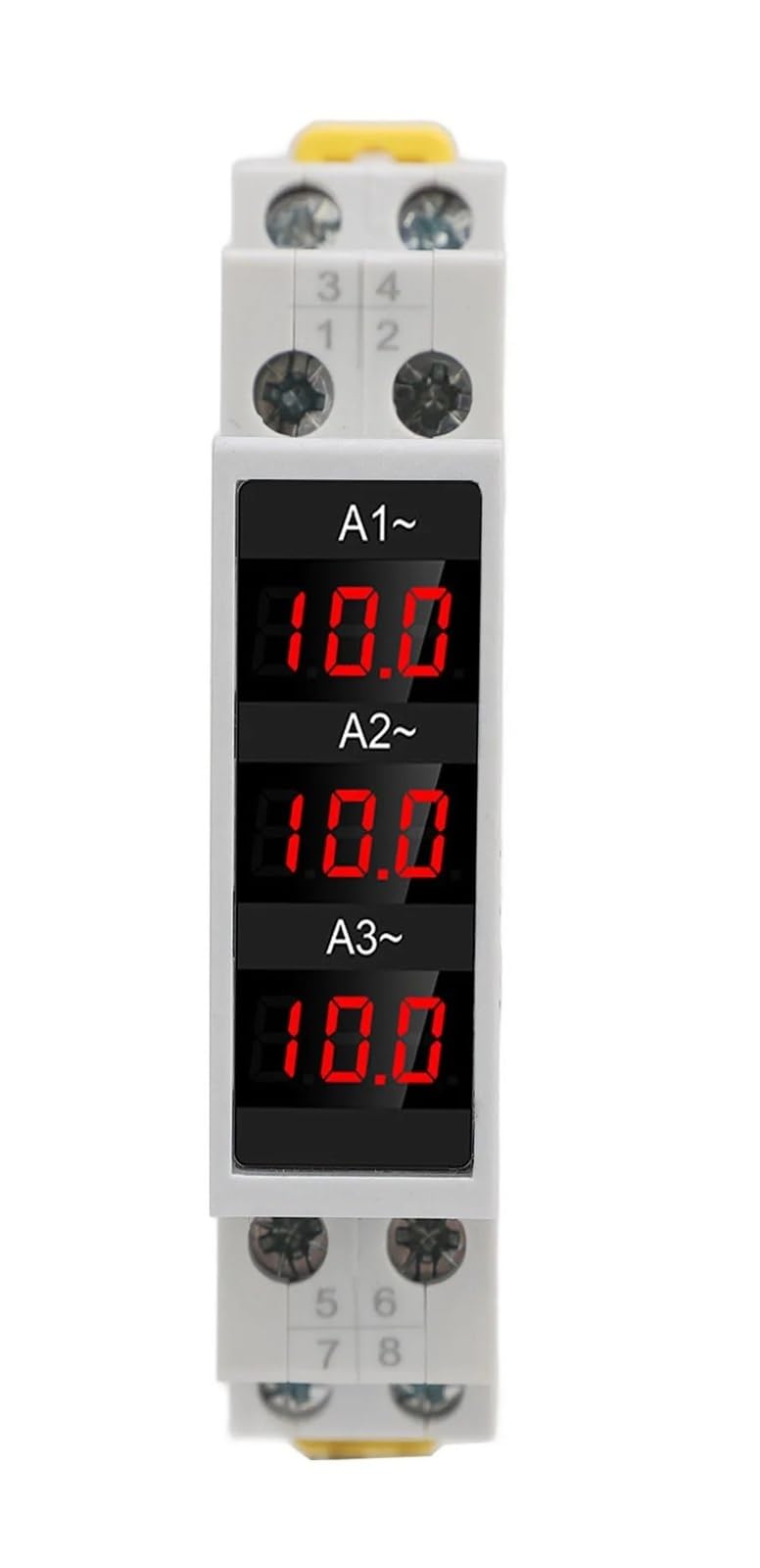 Ampèremètre sur Rail LED Numérique AC80-500V 100A Voltmètre Tableau