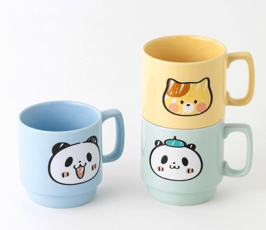 Rakuten - お買いものパンダ　広島限定　陶器マグカップ　おパン　小パンダ　むぎ　全種セット Amazon.co.jp: 広島限定 楽天 お買いものパンダ 小パンダ むぎ