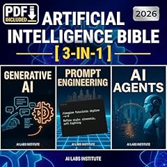 Artificial Intelligence Bible (3-in-1) Audiolibro Por AI Labs Institute arte de portada
