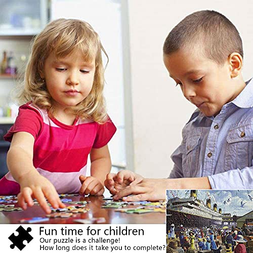 Puzzle per adulti, 1000 pezzi R.M.S. Titanic 67,56...