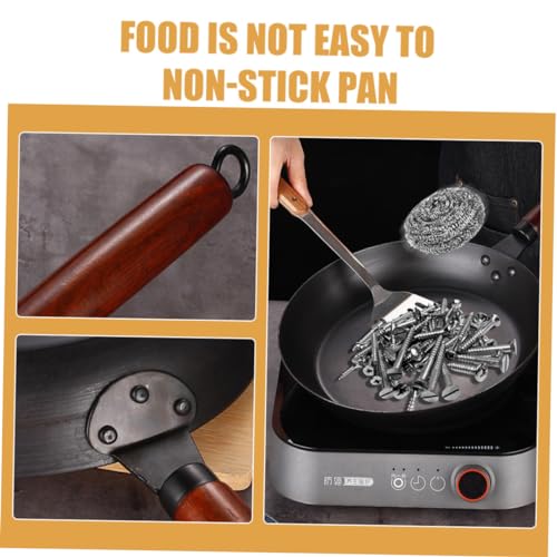 Wok antiadherente tradicional con mango ergonómico miniatura 3