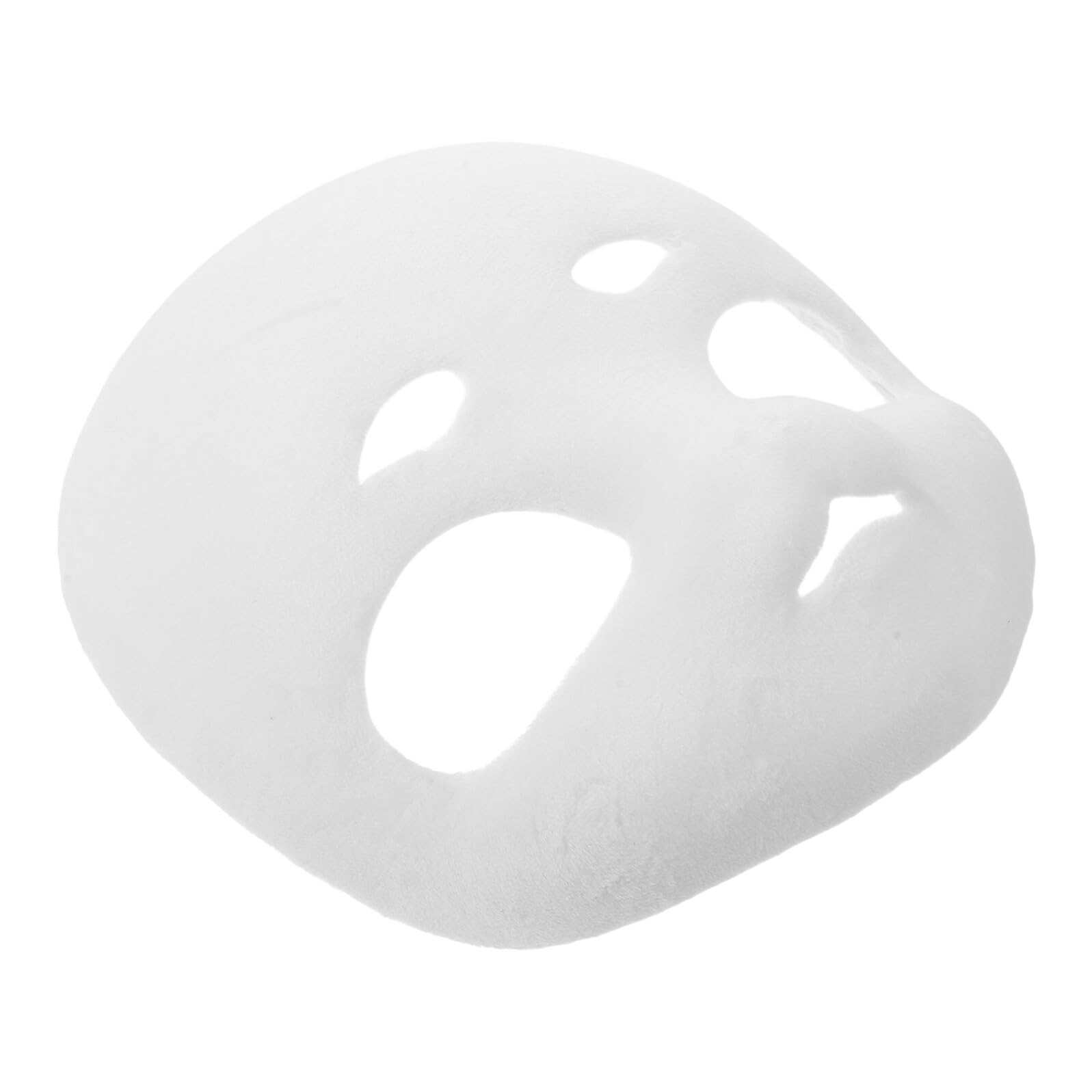 Toyvian DIY Fursuit Mask Base Unpainted Animal Costume Head for Cosplay and Halloween Party Blank Masquerade Face Mask for Custom Painting and Creative Furry Accessories