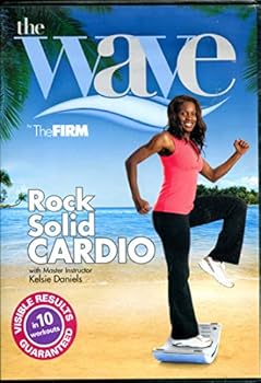 DVD The Wave: Rock Solid Cardio (The Firm) with Kelsie Daniels Book